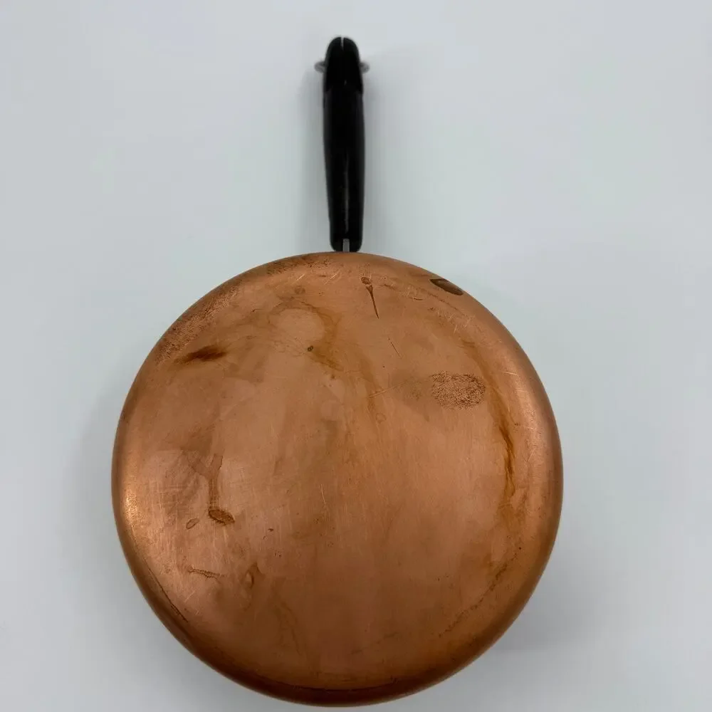 REVERE WARE Copper Bottom Stainless Steel 2 Quart Sauce Pan with lid D
